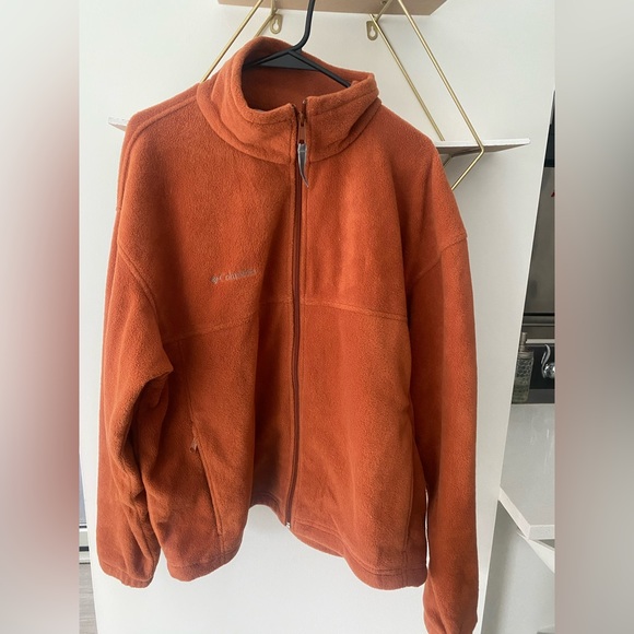 Columbia Other - Men’s burnt orange size XL zip up fleece